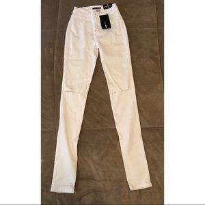 Fashion Nova White Jeans